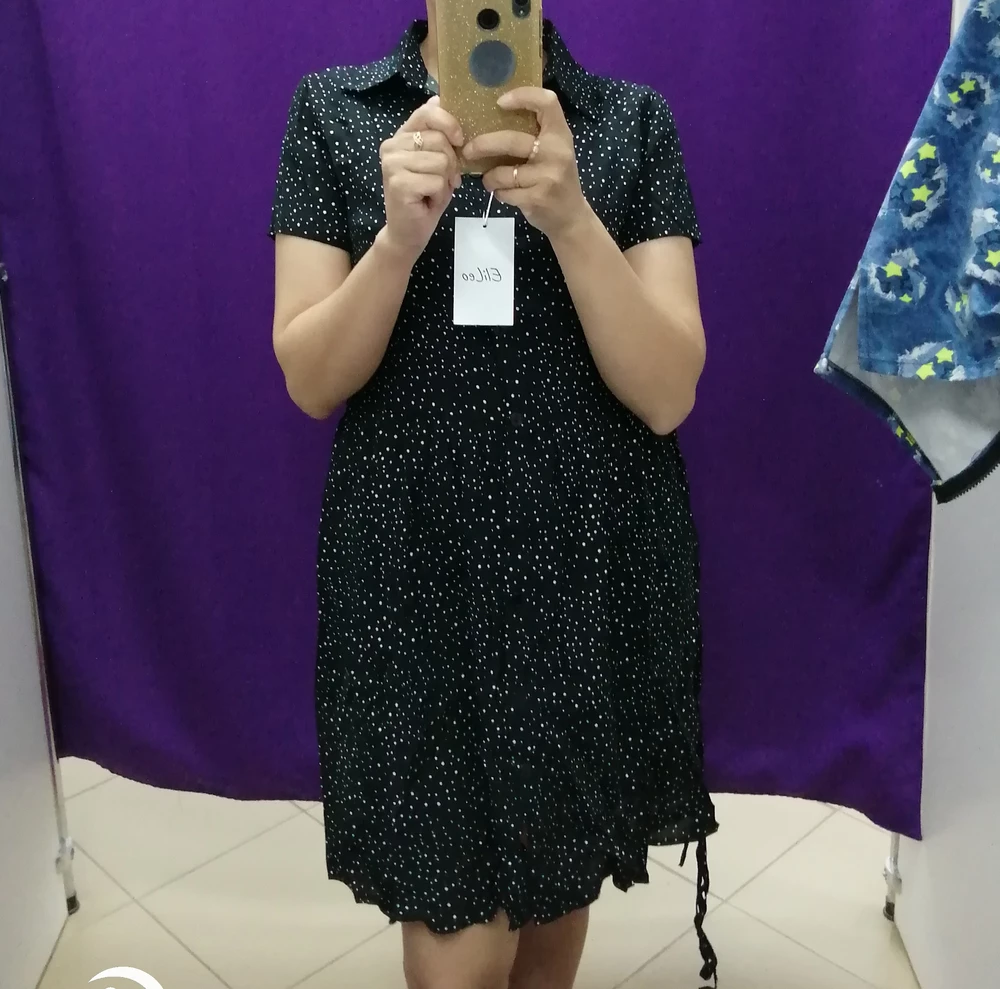 Отличное платье лёгкое на лето в самый раз.