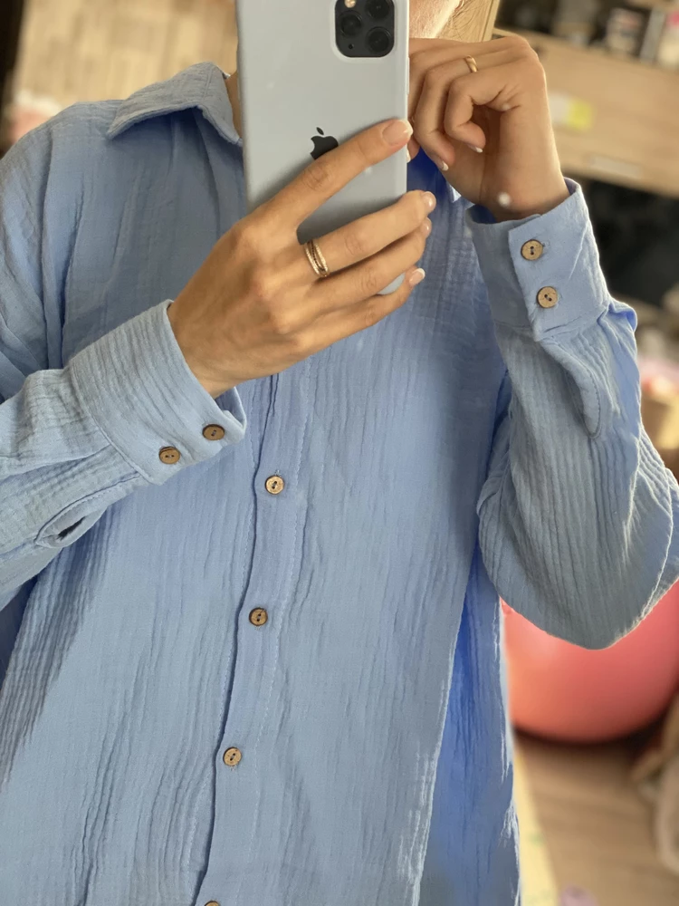 Отличная рубашка) на рост 165 рукава отличные. Не короткая. Все отлично село. В жаркую погоду не потеешь, как под синтетикой. Однозначно рекомендую)) 🔥👍🏻