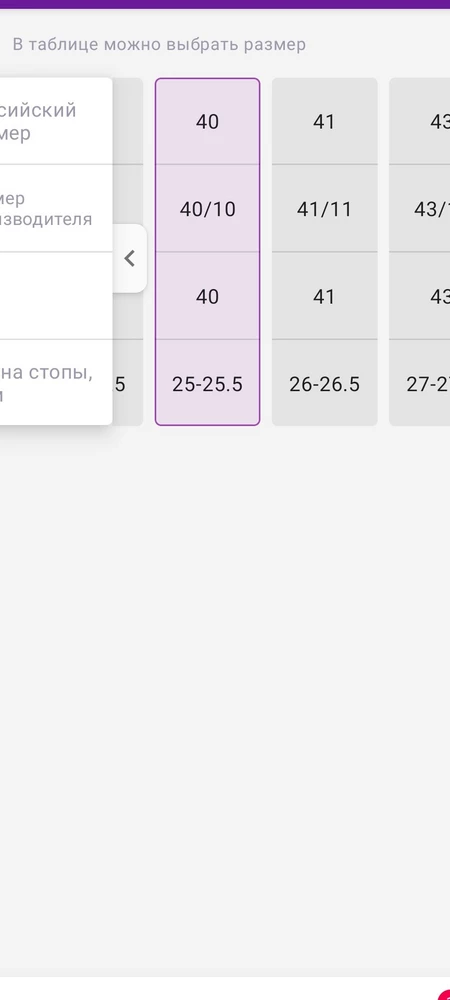 Добрый!!! Сняли за возврат товара деньги, написать тех поддержку не могу. Пришёл другой размер.... В линейке размеров 10,написано 40размер....а пришли 10/41/42 написано.