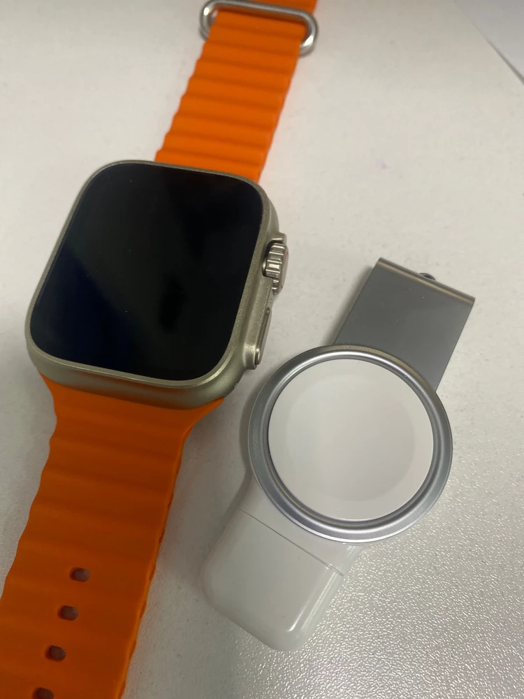 В описании было написано что заряжает Apple Watch ⌚️ ultra, но увы и ах, не подходит для него, но все остальные заряжает, ставлю 1ку только из-за того что дезинформация про то что идет зарядка для всех часов.