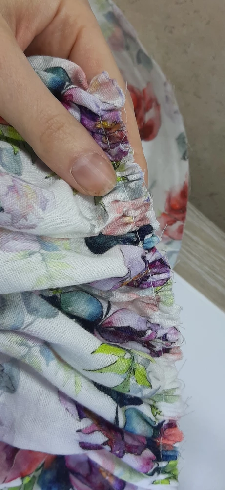 Спасла меня, шила платье с множеством сборок!!!!)))) Рекомендую!❤❤❤💋💋💋