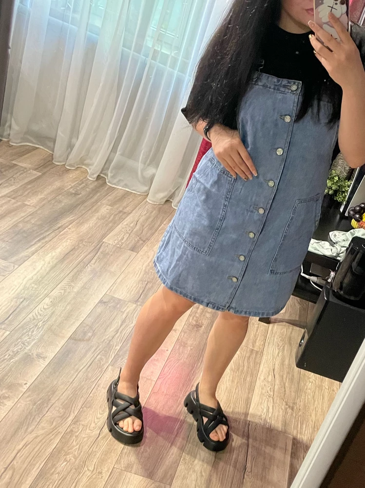 Легкий удобный сарафан 😍