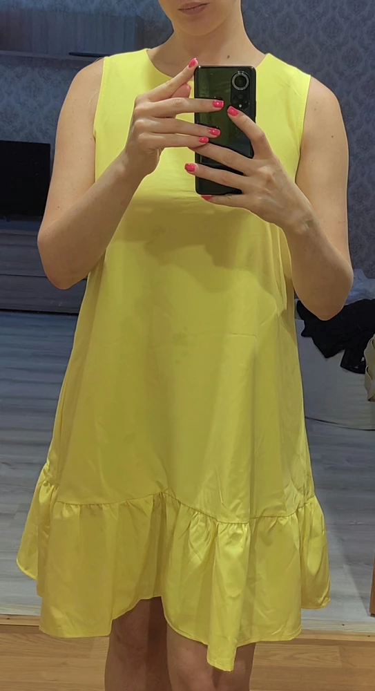 Мне сарафан понравился) Яркий, летний и лёгкий) Очень рекомендую!) Идет размер в размер