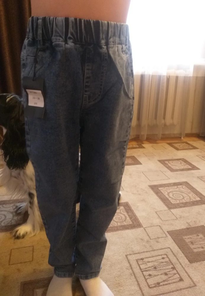 отличные джинсы идут в размер