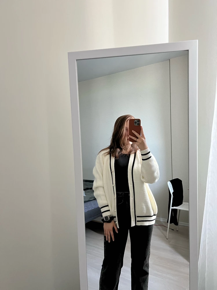 Шикарный кардиган! Очень теплый и мягкий.