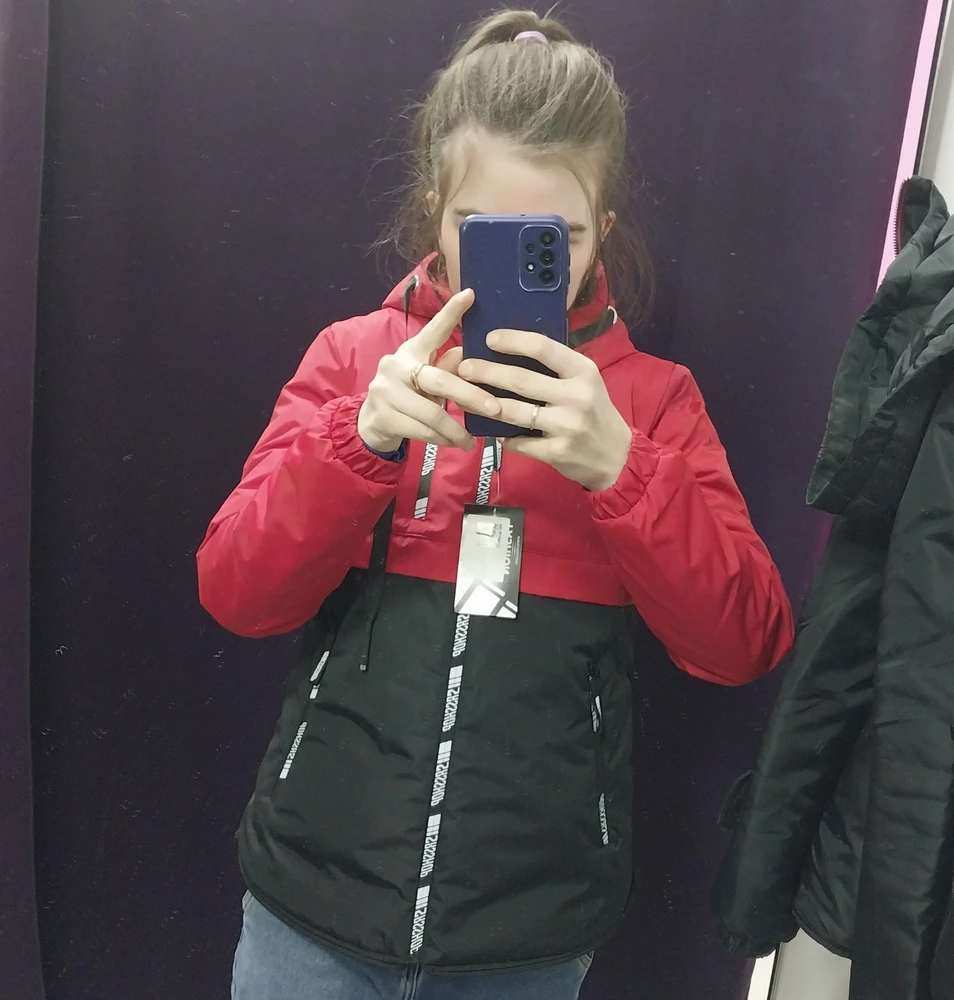 Куртка классная, но не мой фасон размеру соответствует