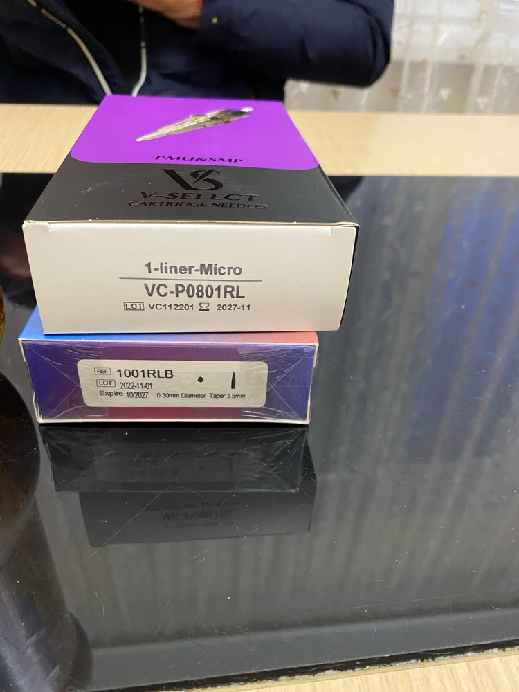 Пользуюсь вашими иглами , все нравится , но как отличить размер иглы ? На коробке и картриджах не написано