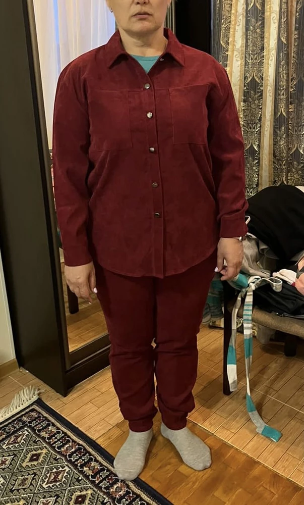 Костюм очень понравился. Штанишки хотелось бы чуть посвободней, но будет стимул к лету скинуть пару кг.