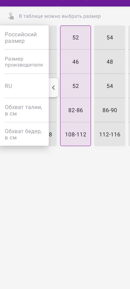 Абсолютно не соответствует размерный сетке, в которой заявлено, что размер 46 соответствует 52 российсскому. По факту размер 46 соответствует 46 российскому. Качество хорошее