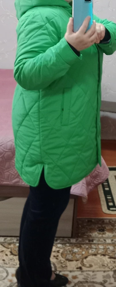 Куртка очень понравилась,яркий зелёный цвет, размер подошёл, спасибо производителю!!!