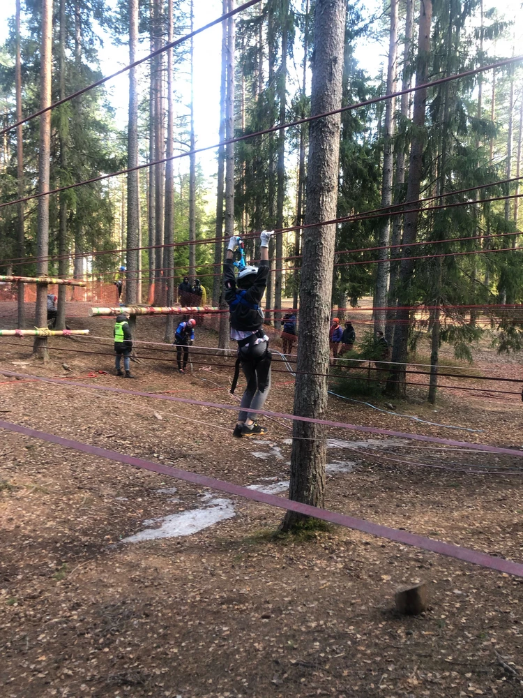 Занимаемся спорт туризмом, отбежали первые соревнования, ребёнку удобно!